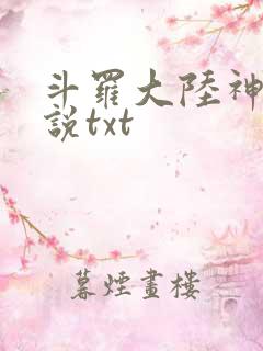斗罗大陆神界传说txt