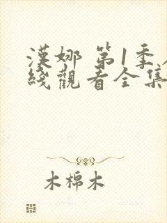 汉娜 第1季在线观看全集免费播放