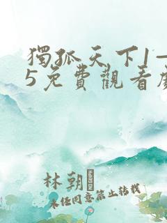 独孤天下1—55免费观看剧情