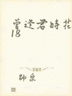 曾逢君时花照眼18