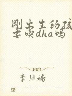 刚出生的孩子需要吃dha吗