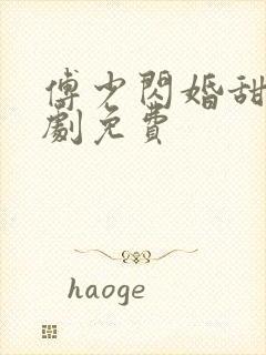 傅少闪婚甜妻短剧免费