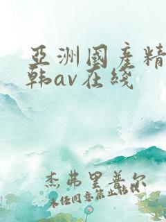 亚洲国产精品日韩av在线