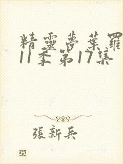 精灵梦叶罗丽第11季第17集