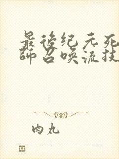 最后纪元死灵法师召唤流技能加点