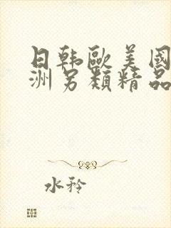 日韩欧美国产亚洲另类精品