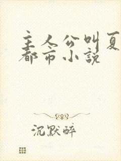 主人公叫夏凡的都市小说