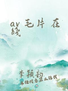 av 毛片 在线