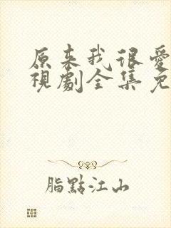 原来我很爱你电视剧全集免费观看