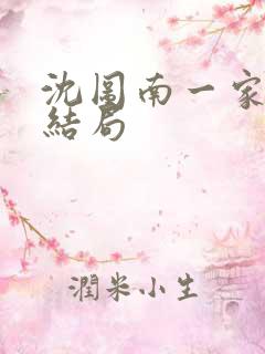 沈图南一家最后结局