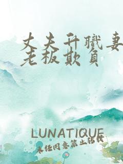 丈夫升职妻子被老板欺负