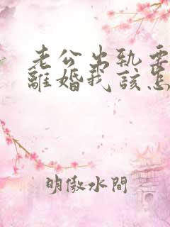 老公出轨要和我离婚我该怎样挽回