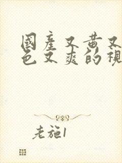 国产又黄又粗又色又爽的视频