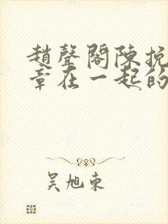 赵声阁陈挽哪一章在一起的