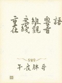 重案组粤语高清在线观看