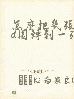 怎么把几张cad图转到一张pdf里面