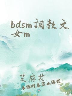 bdsm调教文女m