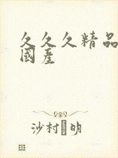 久久久精品亚洲国产