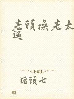 老头操老太太的逼