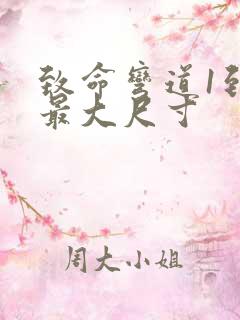 致命弯道1到8最大尺寸