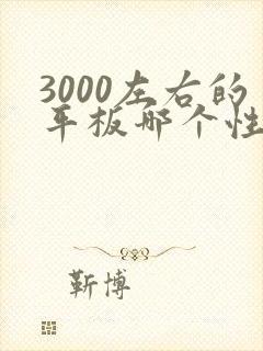 3000左右的平板哪个性价比最高