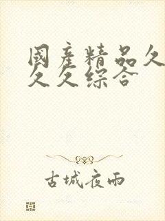 国产精品久久久久久综合