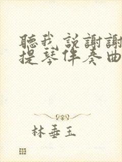 听我说谢谢你小提琴伴奏曲