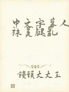 中文字幕人妻丝袜美腿乱