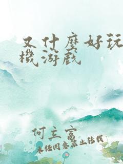 又什么好玩的手机游戏