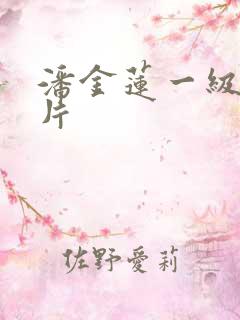 潘金莲一级肉体片