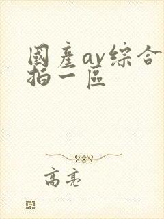 国产av综合自拍一区