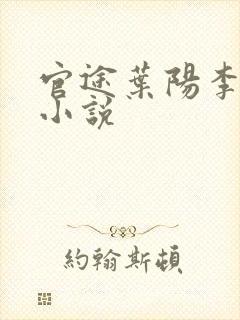 官途叶阳李薇薇小说