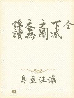 锦衣之下全文阅读无删减