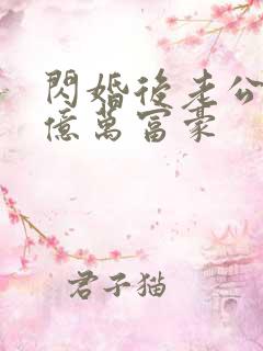 闪婚后老公竟是亿万富豪