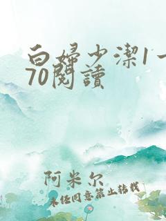 白妇少洁1一170阅读