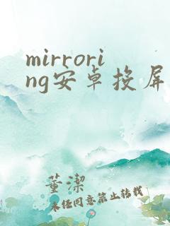mirroring安卓投屏软件下载