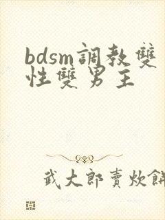 bdsm调教双性双男主