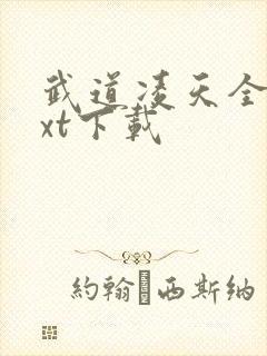 武道凌天全文txt下载