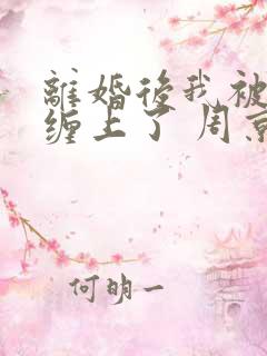 离婚后我被前夫缠上了 周京淮