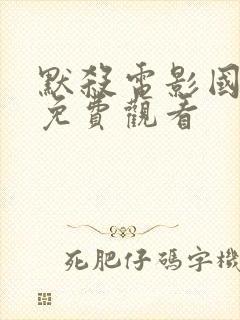 默杀电影国语版免费观看