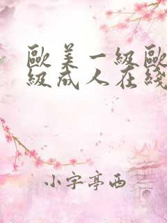 欧美一级欧美三级成人在线视频