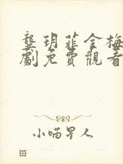 龚玥菲金梅电视剧免费观看