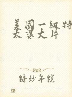 美国一级特黄老太婆大片