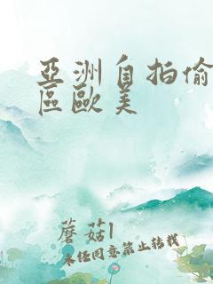 亚洲自拍偷拍二区欧美