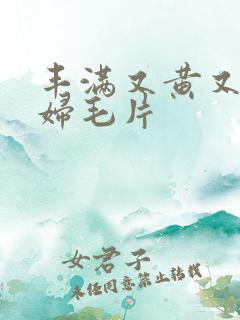 丰满又黄又爽少妇毛片