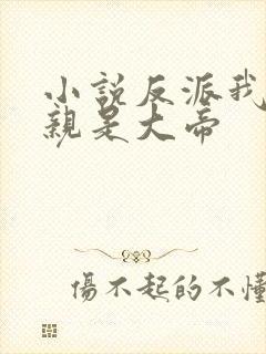 小说反派我的母亲是大帝