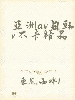 亚洲av日韩av不卡精品