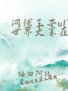 网球王子u17世界大赛在哪里能看