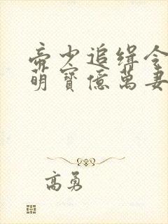 帝少追缉令天才萌宝亿万妻txt下载