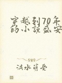 穿越到70年代的小说盛安宁免费阅读